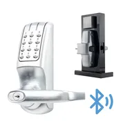 KIC5260 WB BLE & Wi-Fi Enabled Lockset & Lever Control Kit for Exit Devices