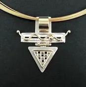 Grid Triangle Zigzag — DeMarcay Jewelry