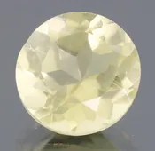 Amazing 3.82ct round cut yellow Citrine