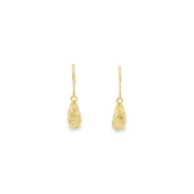 GC Originals 14K Yellow Gold Mini Gold Creations Original Oyster Dangle Earrings