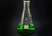 1000 ML Erlenmeyer Flask, Narrow Neck, Glass, Graduated