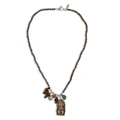 Buddha Meanderings Beaded Necklace