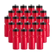 22oz Red Sports Water Bottles – 24-Pack
