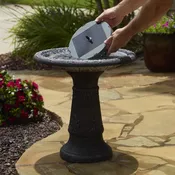 Aquanura 9" IntelliSOLAR Insert for Traditional Birdbath, Pond, Pool