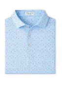 Peter Millar Men's Costanzo Geo Performance Jersey Polo