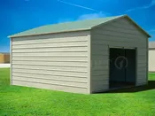 14’x20’x10′ Boxed Eave One Car Garage