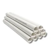 2" Thin-Walled PVC Pipe | Central Vacuum Piping | 4ft Lengths
