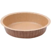 10 oz. Kraft Ovenable Paper Round Baking Cup - #91088