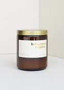 9oz - Bergamot Matcha Candles - Amber