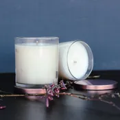 9 oz Whiskey Glass Candle- Multiple Scents
