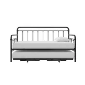 DHP Locky Metal Daybed with Pop Up Trundle