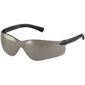 MCR BK317 Notched Frameless Non Slip Lens Safety Glasses [12 PACK]
