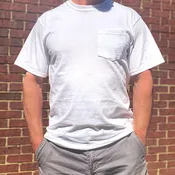 100% Cotton Heavyweight T-Shirt with Pocket