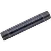 Anvil 1 In. x 5 In. Schedule 40 Steel Black Iron Nipple
