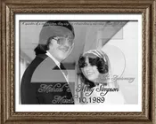 25th Wedding Anniversary Photo Print