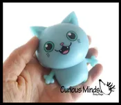 1 Cat Color Changing Squeeze Stress Ball