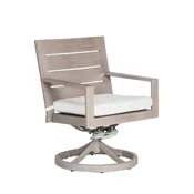 AVERY OUTDOOR SWIVEL ROCKER DINING CHAIR — Oasis Outdoor - Charlotte, NC