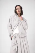 2 Pocket Oversized Bomber Jacket
