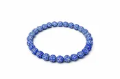 10mm BLUE Ball Rhinestone Stretch Bracelet ( 5301 3SP )