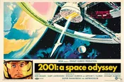 2001 A Space Odyssey Vintage Poster
