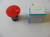 A30PR11R, Large Mushroom Red Pushbutton