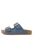 2 Buckle Cork Sole Sandal
