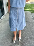 Adela Skirt Blue