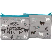 Awesome Pet Sitter Zipper Wallet