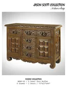 6 Panel Door Buffet (6 Drawer / 2 Door)