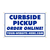 3’x5′ Single Sided Vinyl Banner – Curbside Pickup Order Online