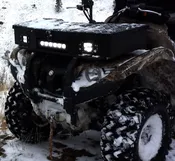 Yamaha Grizzly Custom LED Lit Cargo Box