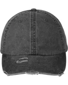 Adams Classic Distressed Dad Hat with Logo Embroidery