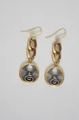 Chain Reaction Charm Earrings