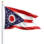 Ohio State Flag – Small Batch (1 to 11 units)