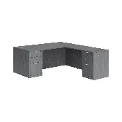 Classic Laminate L-Shape Desk
