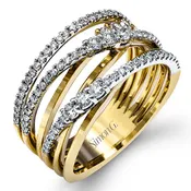 18K 2-Tone Diamond Ring