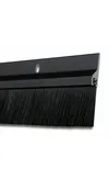 Dark Bronze Anodized Aluminum with 1" Brush Door Sweep 36" (601DKB-36) - NGP