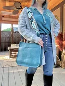 Chelsea crossbody bag Peacock