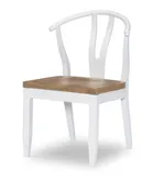 1561 Franklin DR Wishbone Back Side Chair White