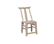 Antique Chinese Elm Chair, 18x14x38.5H