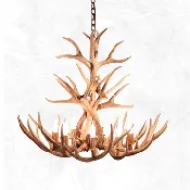 8-Light Grand Antler Chandelier