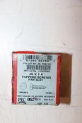 (100-Pack) PFC #6 x 1” Pan Head Slotted Self-Tapping Screw