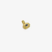 PROUNIS 22K & BLUE SAPPHIRE SMALL ODE PENDANT