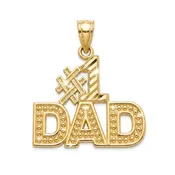 #1 Dad Pendant