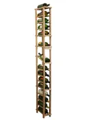 1 Column Magnum Classic Mahogany Wine Rack (77.5″)
