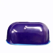 ‘Gel Positioner Chest Roll with Flat Bottom 12”x7”x6” Blue Diamond Gel’