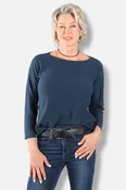 3/4 Sleeve Boatneck Tee - Multi
