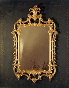 Acanthus Leaf Chippendale Mirror-30" × 50"