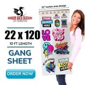 22 inch x 120 inch DTF — DRAGON BACK DESIGNS DTF Transfers & More