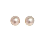 11MM Pale Pink Pearl Stud Earrings